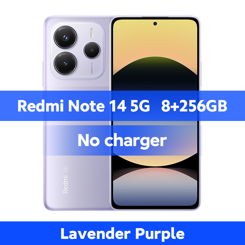  Global Version Xiaomi Redmi Note 14 5G Smartphone 5110mAh Battery NFC 108MP Camera MTK Dimensity 7025-Ultra 45W Turbo Charging