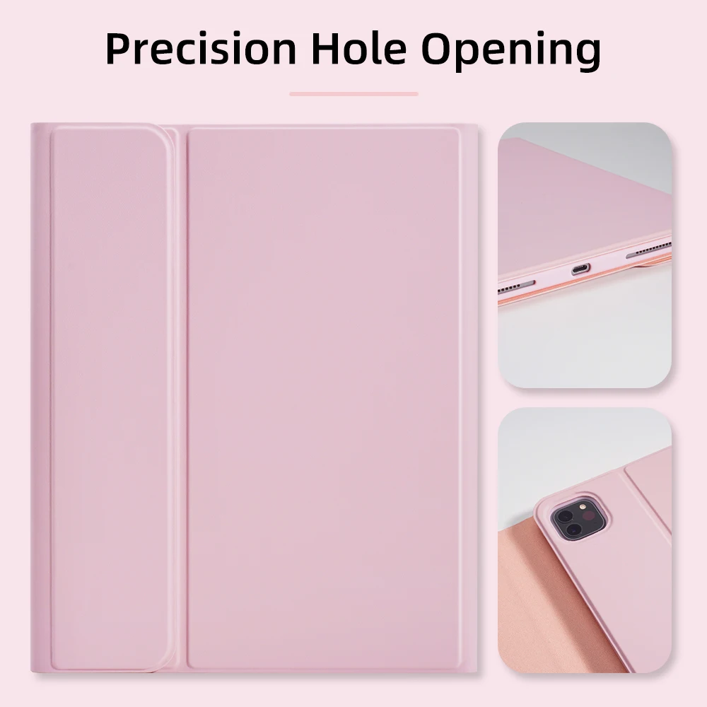 For iPad Keyboard Case For iPad 2025 iPad Air 11in 13in M2 M3 Pro 11in 13in M4 Pro 11 12.9 10.2 9/8/7th 10/11th 9.7 Air 3 2 Case