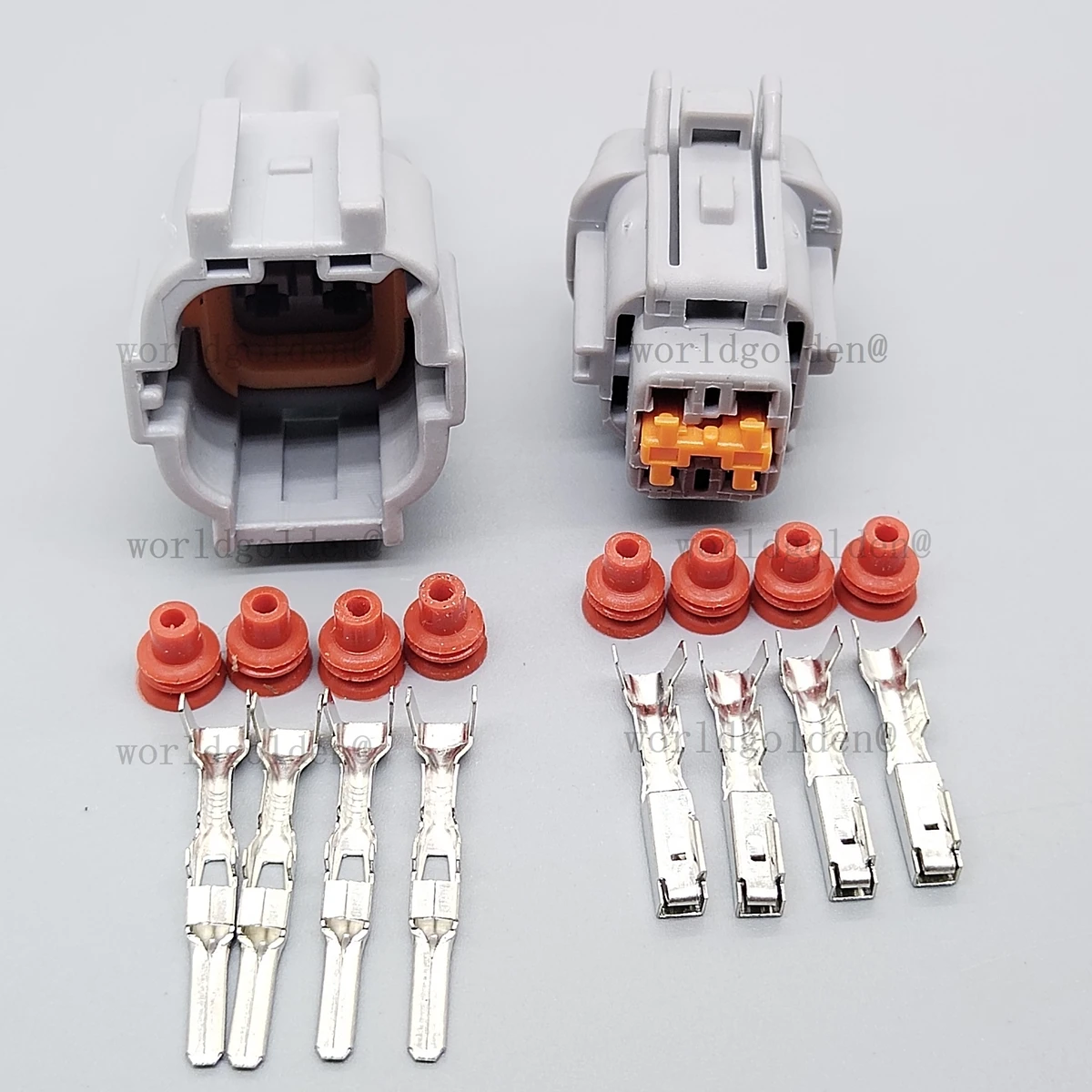 6188-0554 6185-0867 Gray 4Way Sealed Plug Kit for Universal Vehicles exterior lamp sensor harness repair car connector
