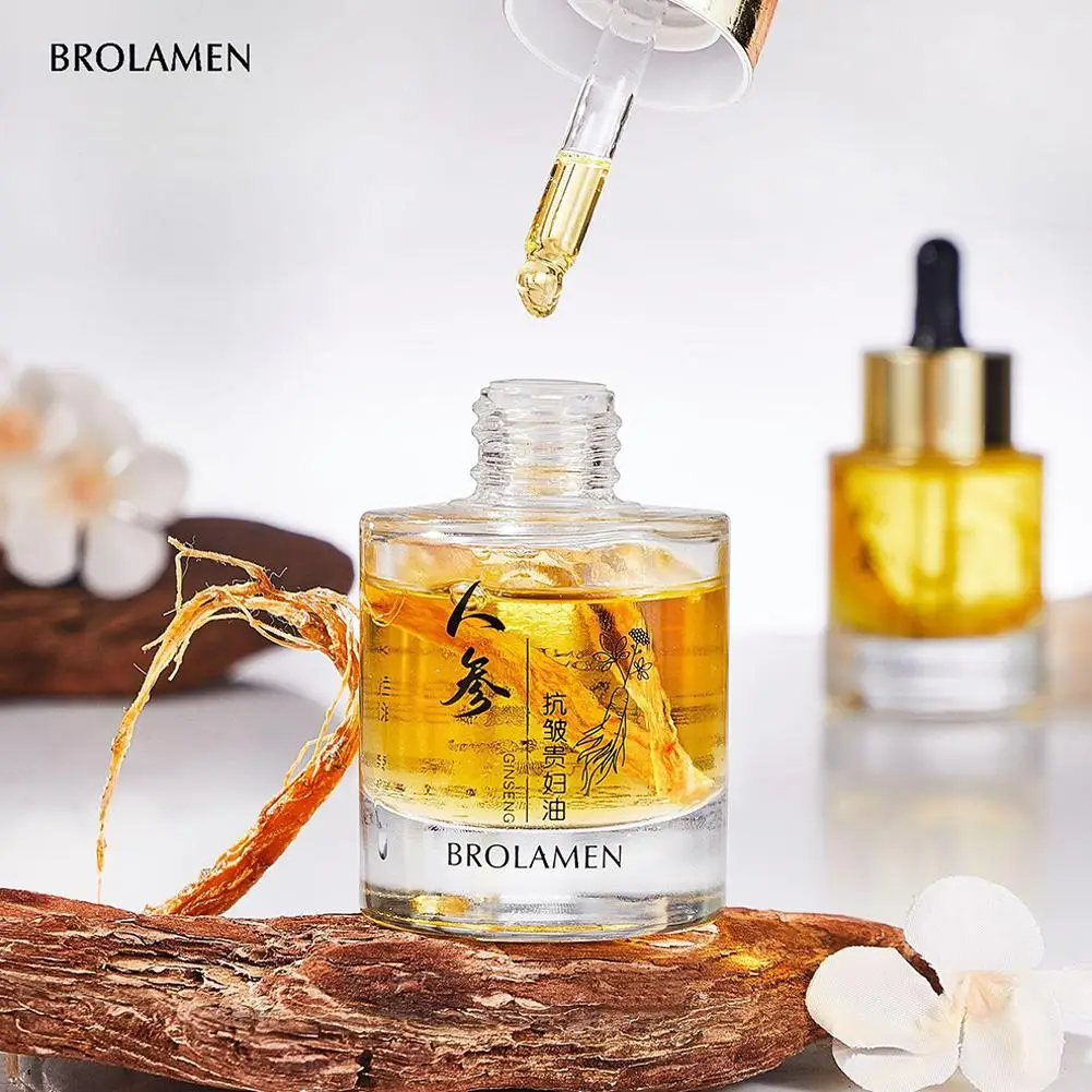 

Ginseng Anti Wrinkle Noble Oil Firming Moisturizing Essential Oil Reduces Skin Nourishes Moisturizes Hydrates Lines Fine Li M2U8