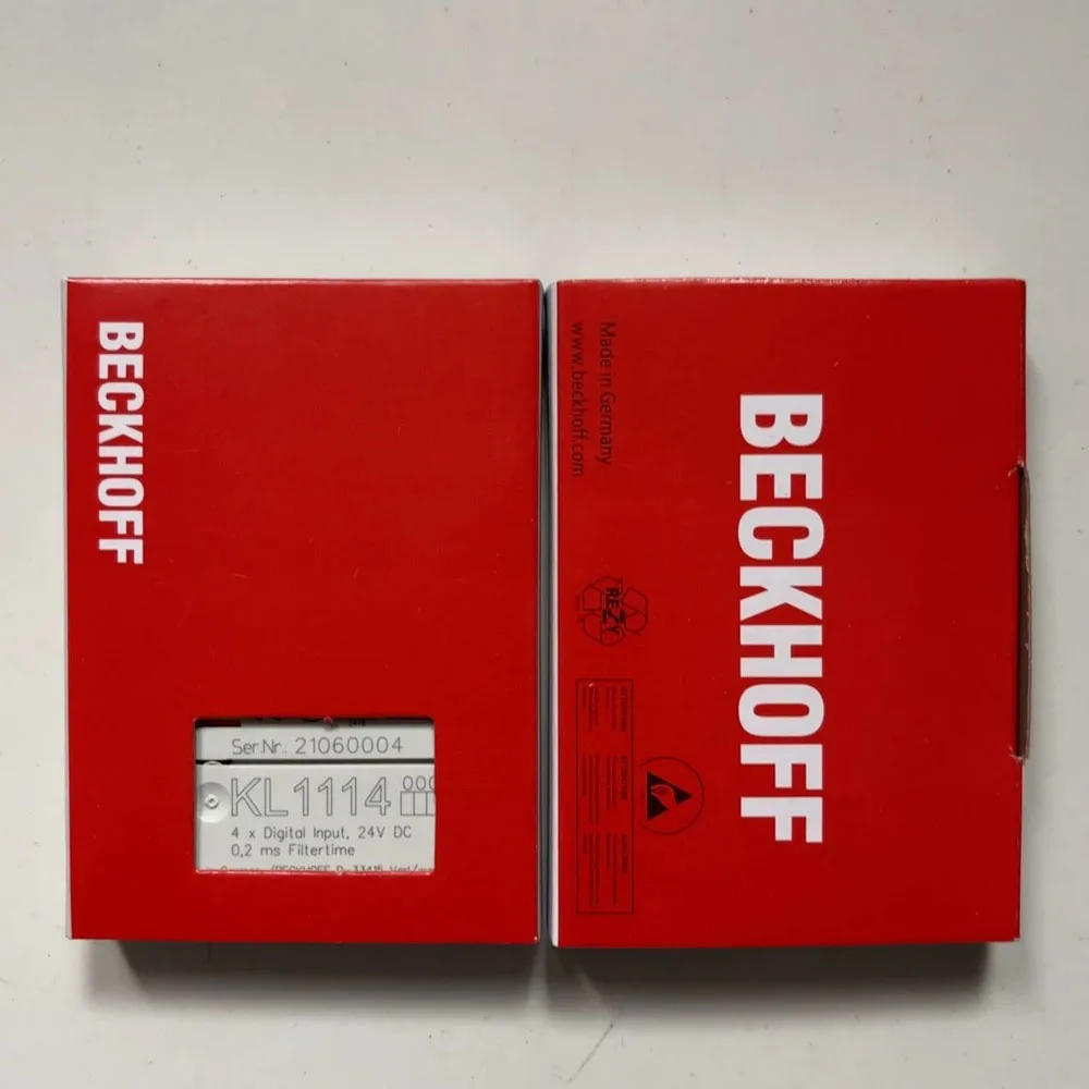 Beckhoff KL1114 Bus Terminal 4‑Channel Digital Input Terminal 24 V DC PLC Module