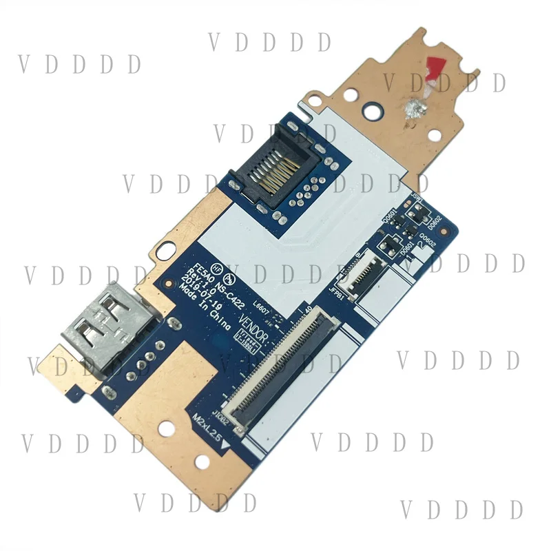 L... USB Port Board Module  for Lenovo ThinkPad E15 20RD 20RE 5C50S73032 NS-C422