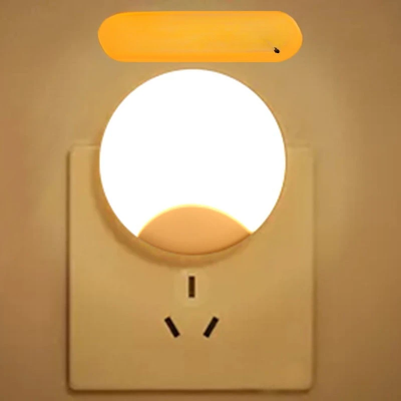 

Индукционный энергосберегающий ночник с световым управлением, прикроватный светильник, интеллектуальный светочувствительный светящийся свет