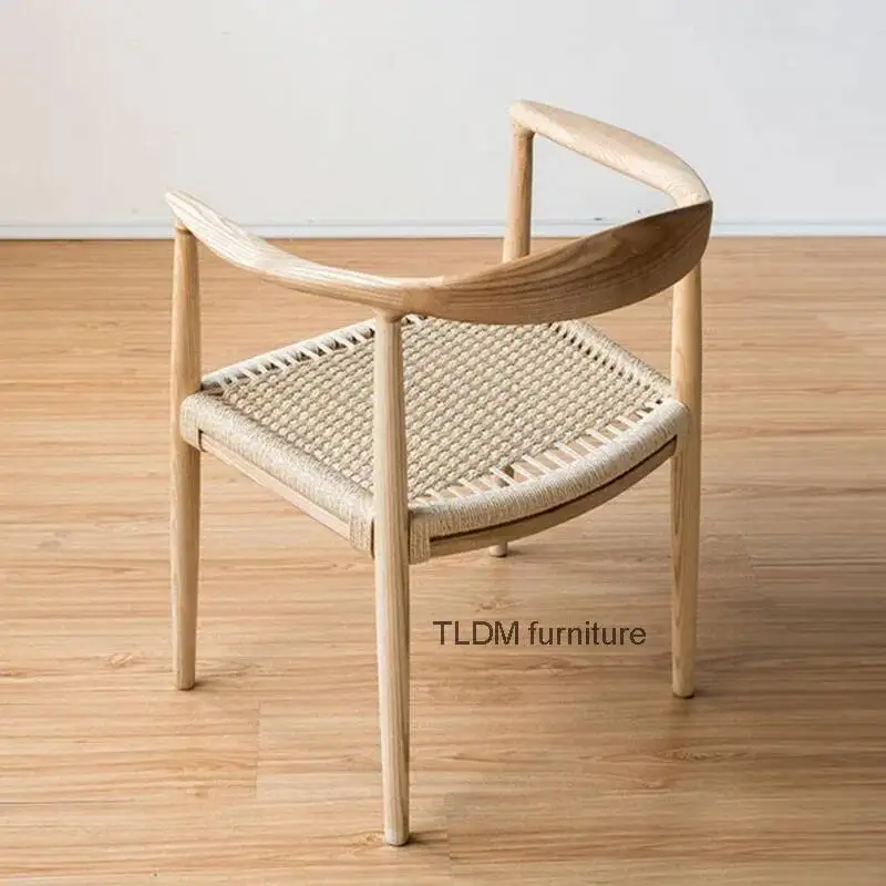 Beige Rattan Dining…