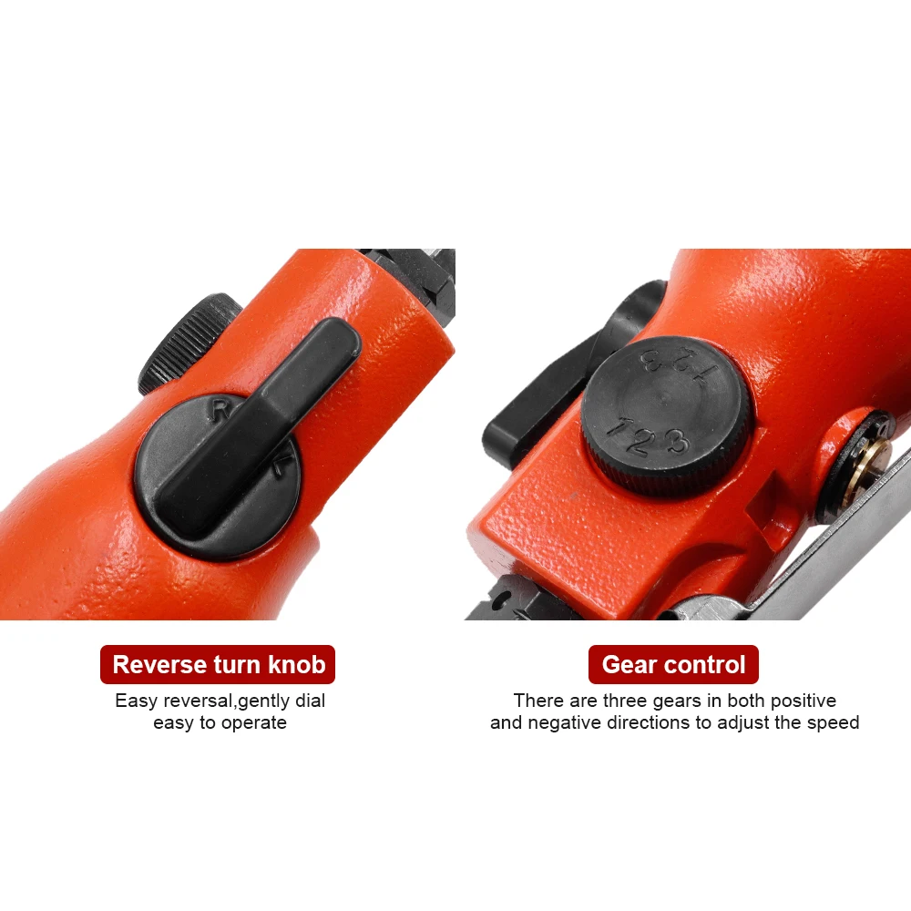 Tournevis à percussion à alimentation automatique M8-M10 8000 tr/min 10H 210mm, pistolet à vis pneumatique réglable pour le démontage mécanique des meubles