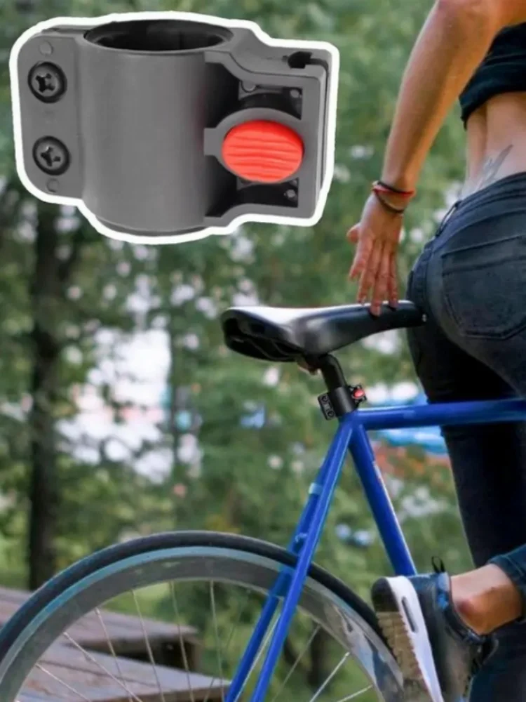 AliExpress NONE Bicycle Lock Bracket Circular Type U Lock Bike Accessories Fixed Frame Mount Bracket Cycling Parts MTB Accessories Lock Holder