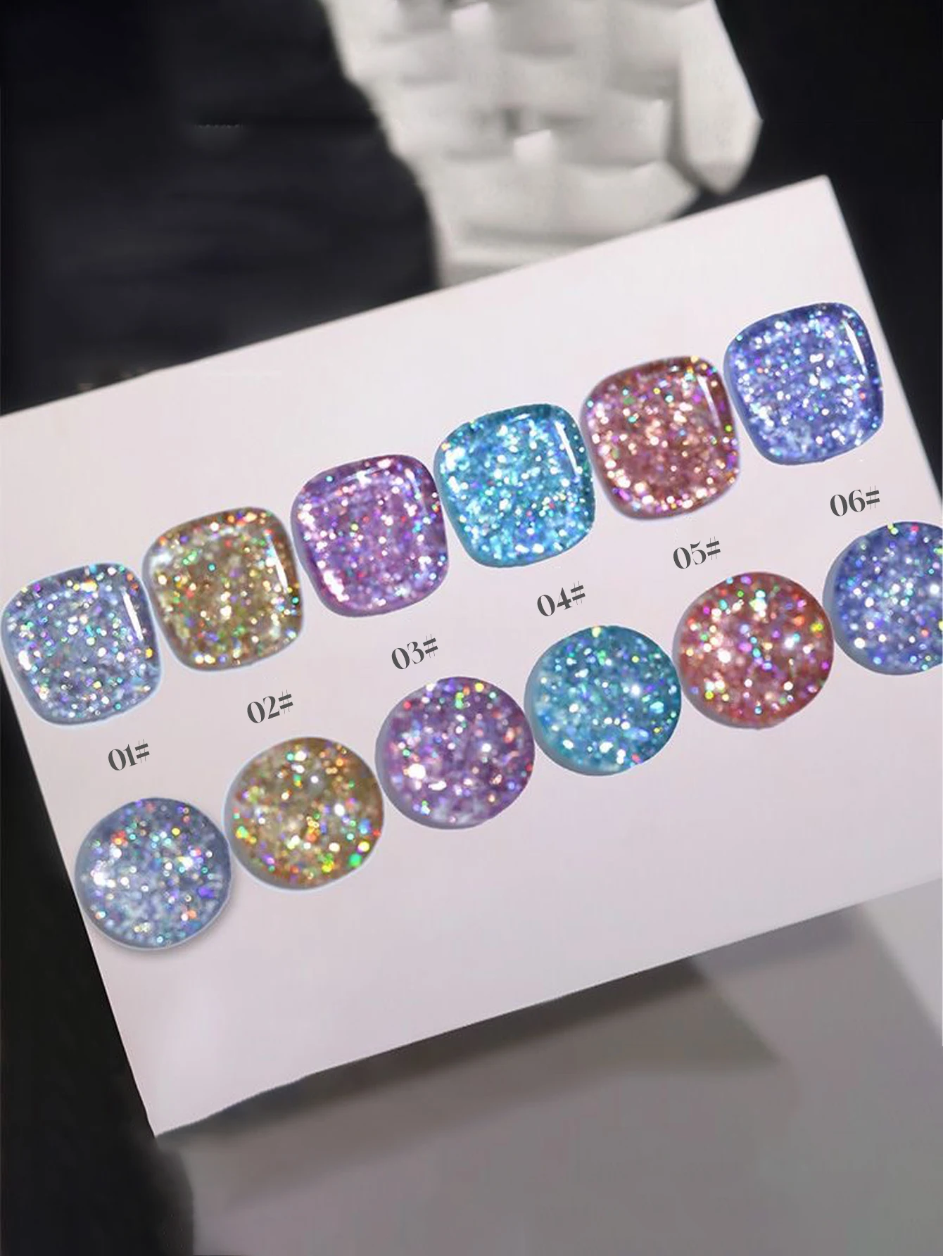 1-6pcs15ml الخريف والشتاء مسمار الليزر بريق هلام مسمار البولندية UV LED علاج عطلة المرأة هدية مسمار الفن لوازم اليومية DIY بها بنفسك