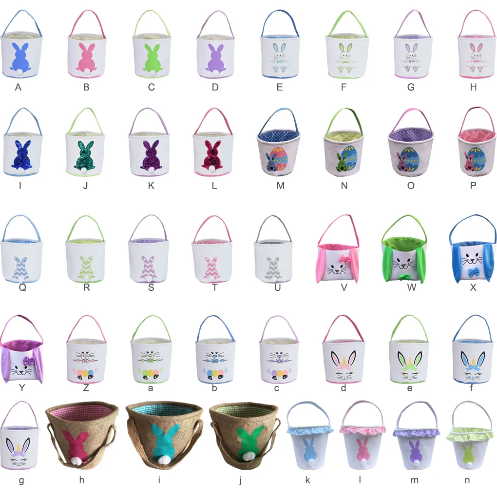 Сумка-кролик, большая вместимость, износостойкость, милый внешний вид, праздничные ведра, детские принадлежности, сумки с ручками, фиолетовая кружевная работа