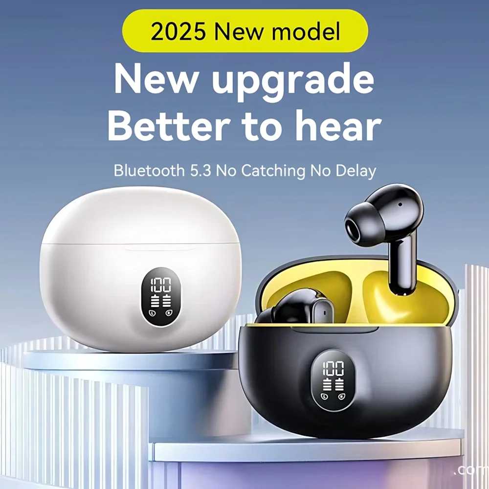 

S510 Noise Eeduction Bluetooth Earphone ENC Call HIFI Stereo Superb Bass Wireless Earbud Sport Gaming For Xiaomi Samsung Headset