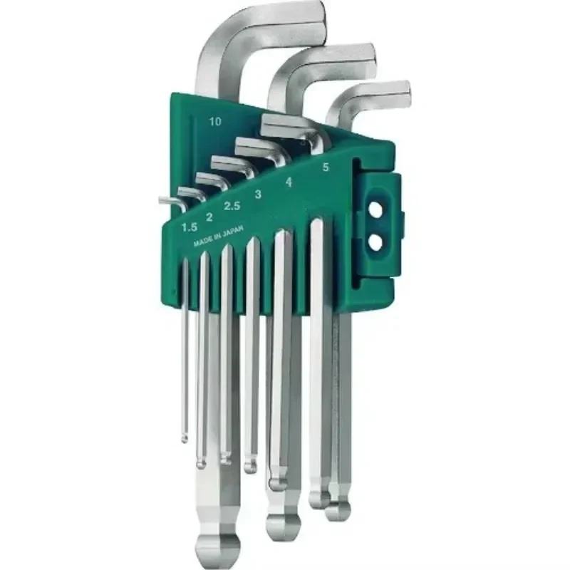 Ball Point Wrench Stubby (Short Type) 9-pc Set