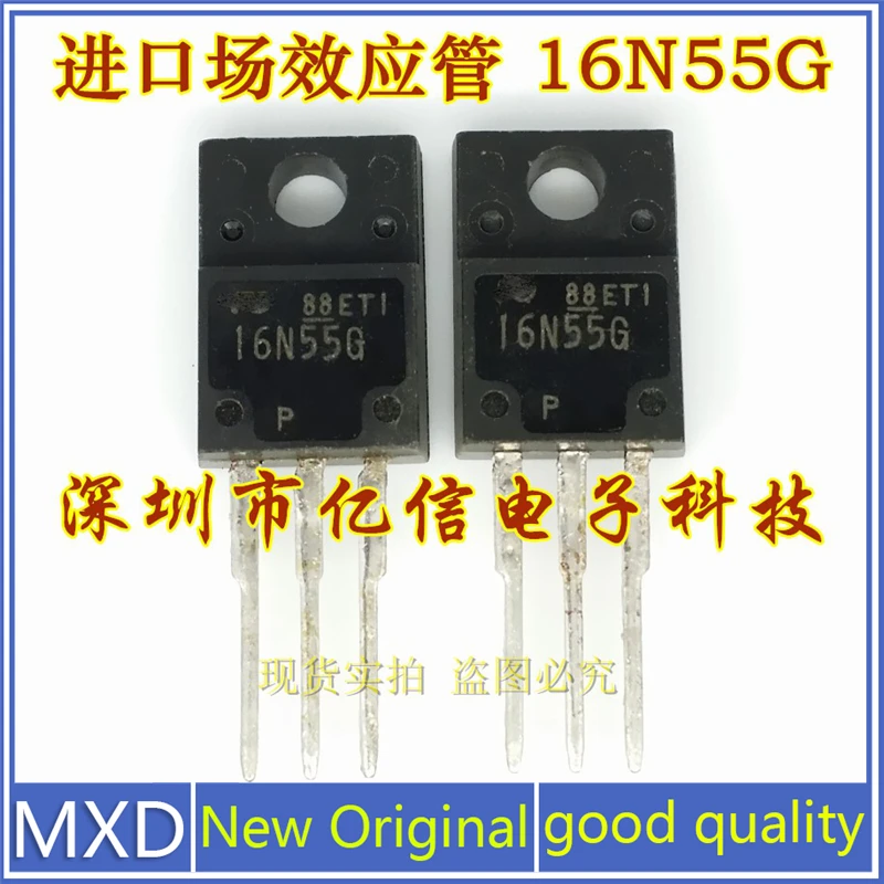5Pcs/Lot New Original 16N55G 16A550V FMV16N55G Import Field Effect Mos Tube Good Quality In Stock