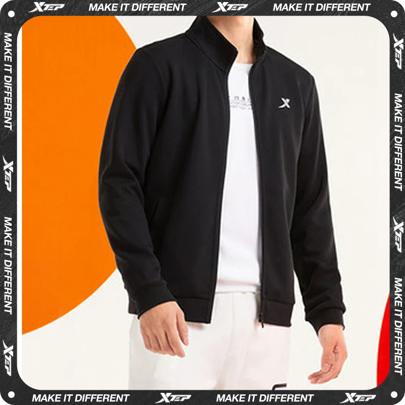  Xtep Men's Fashion Sports Sweater Loose Fashion Pullover Casual Casual Sports Shirt Comfortable 880329060047 