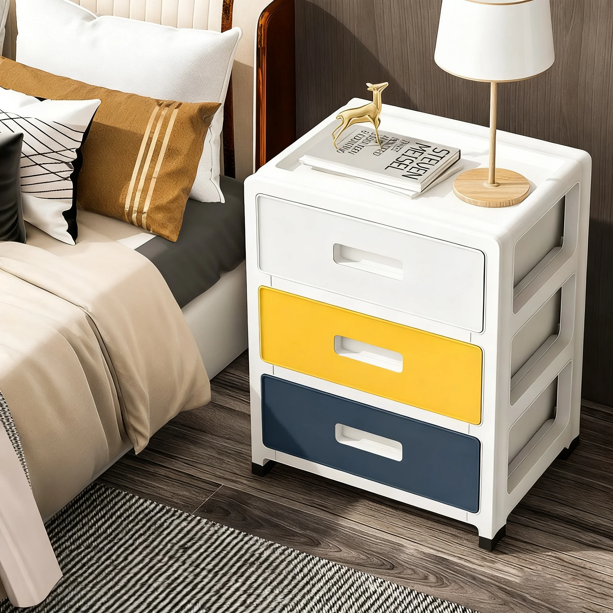 Thumbnail 3 - #39 Latest Bedside Nightstand Tables Offers