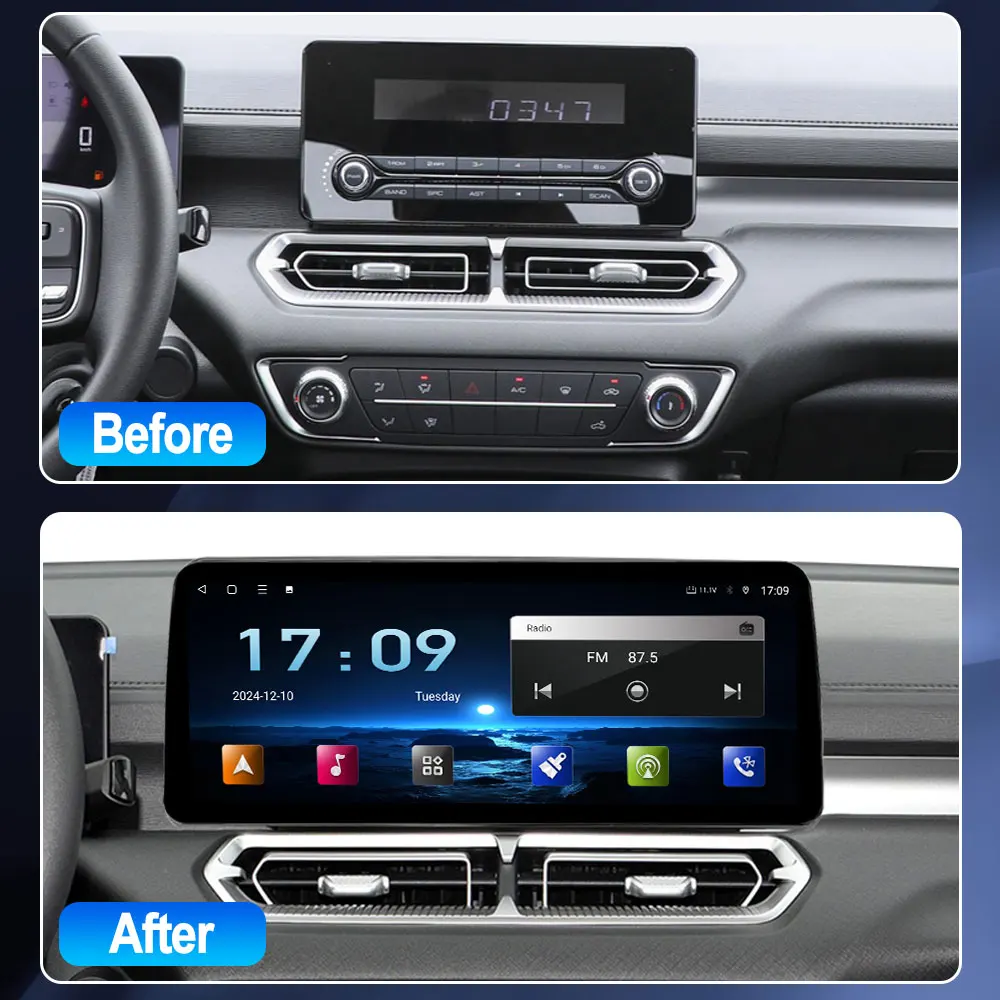 Android 13 Car Radio Carplay Auto For Great Wall King Kong Pao 2022 Multimedia Stereo 360 Camera Navigation GPS Video AI Voice