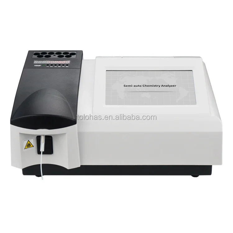 LHB21A New Generation Lab Equipment Chemistry Analyzer With Touch Screen Clinical Semi-automatic Chemistry Analyzer