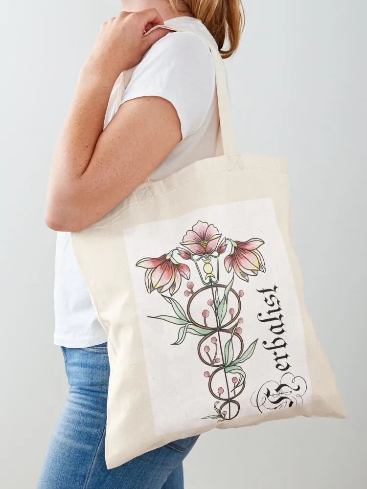 

Herbalist Tote Bag Handbags canvas shopping bag sac pour femme tote bags cloth bags