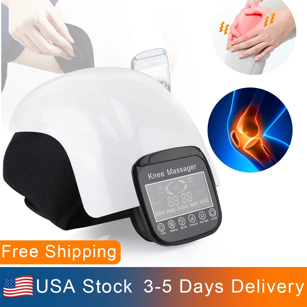 

Multifunctional Smart Cordless Knee Massager Vibration Knee Relaxing Massage Machine Joint Knee Device Gifts for Grandma Grandpa