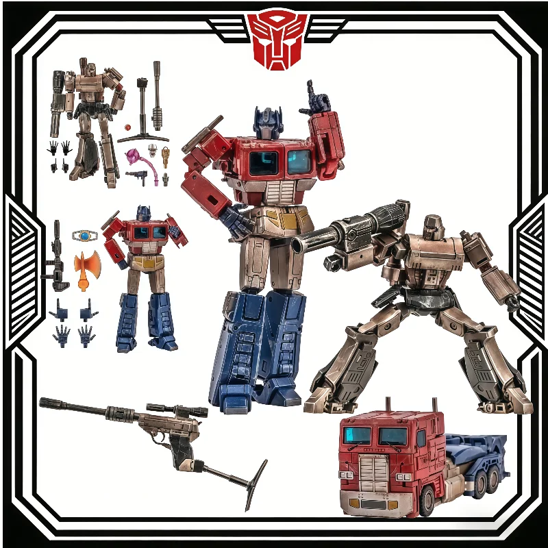 

В наличии: Новинка! Набор из 2 фигурок Transformers Legends Scale: Newage NA H27Z Дэвид (Оптимус Прайм) + H9Z Агамемнон (Мегатрон) с эффектом боевых повреждений.