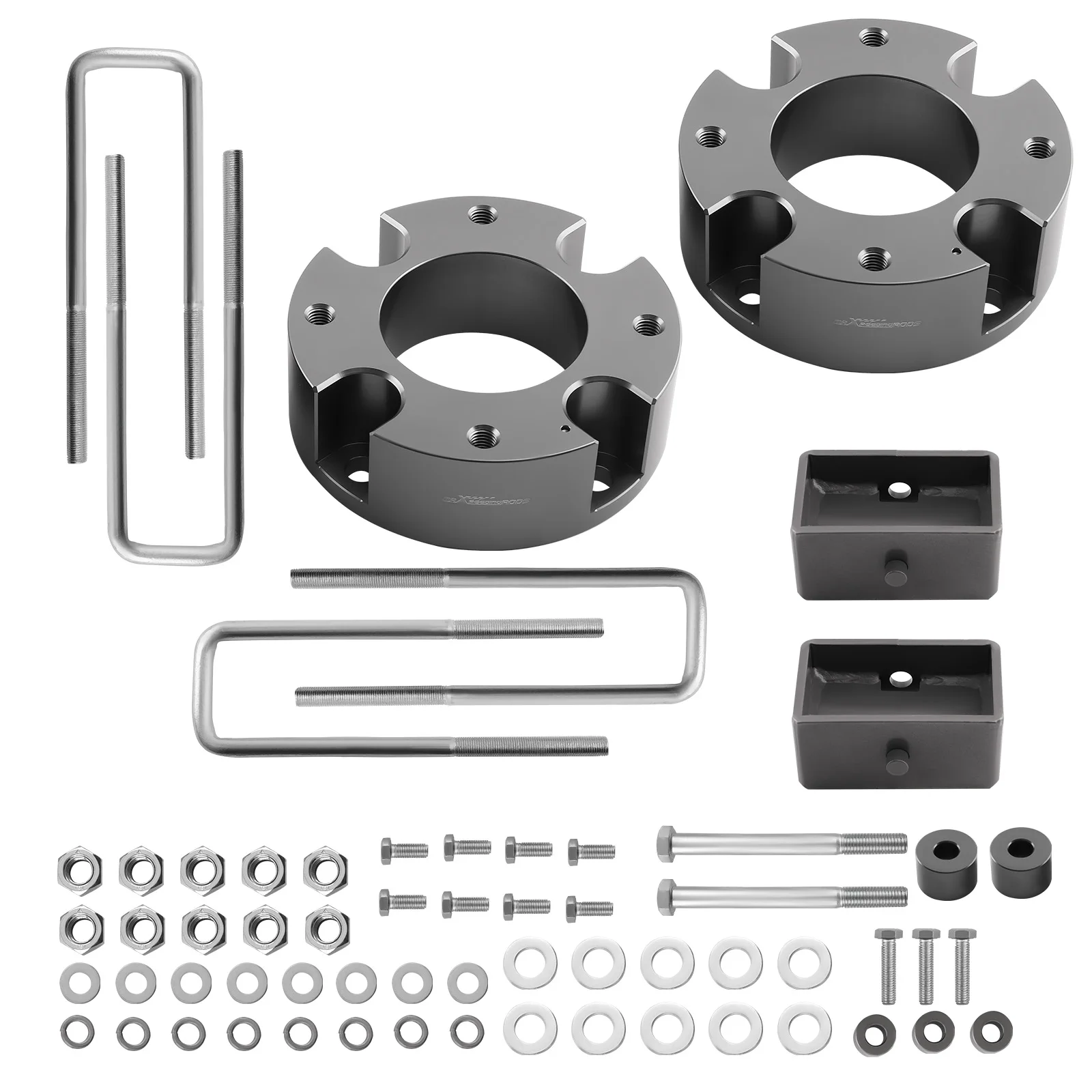 

Комплект для лифта 3 дюйма спереди и 3 дюйма сзади для Toyota Tundra 2007-2021 с занижением дифференциала