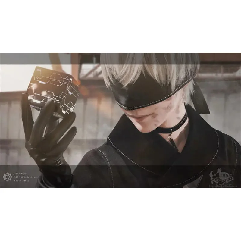 NieR Automata 9S 2B Cosplay Props White Light Black Box YoRHa No.9 Type S No.2 Type B Magic Cube PA6277