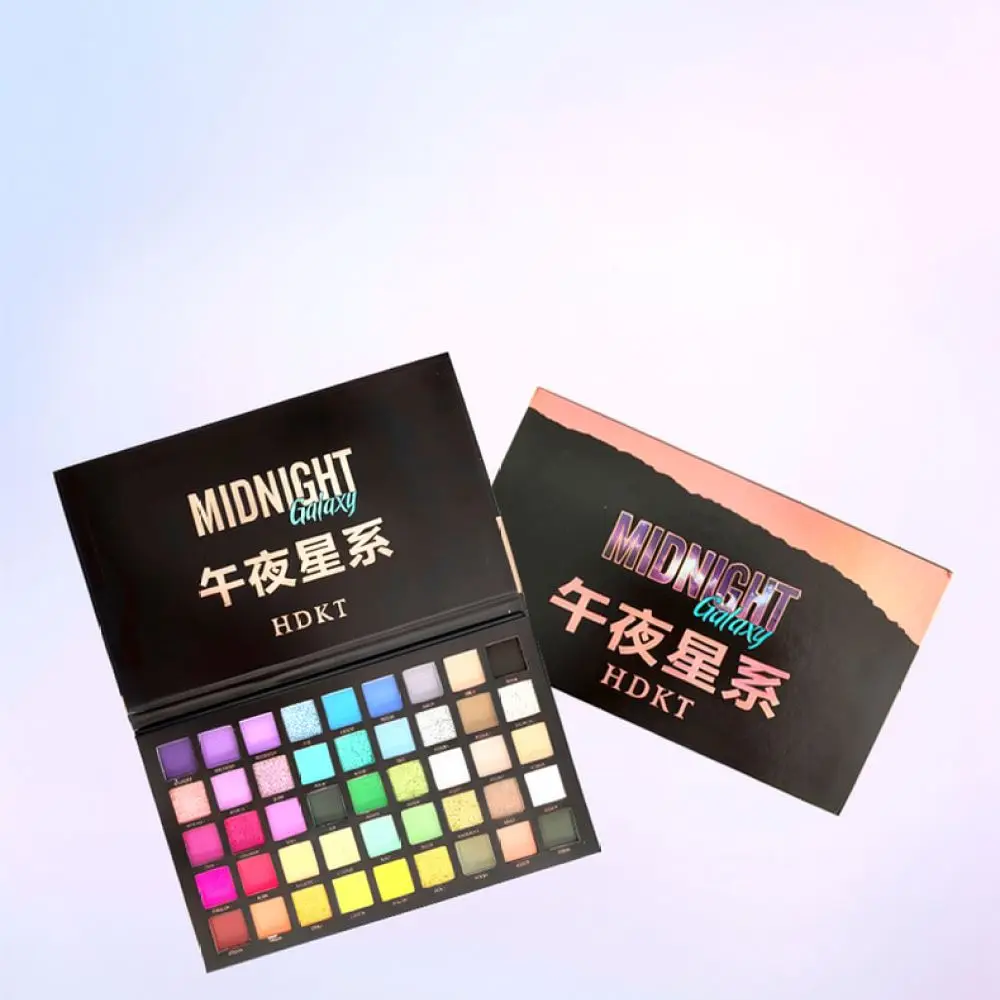For HDKT 45 Color Eyeshadow Palette Vibrant Matte Shimmer Pigment Professional Makeup Cosmetics Kit For Stage Daily Looks