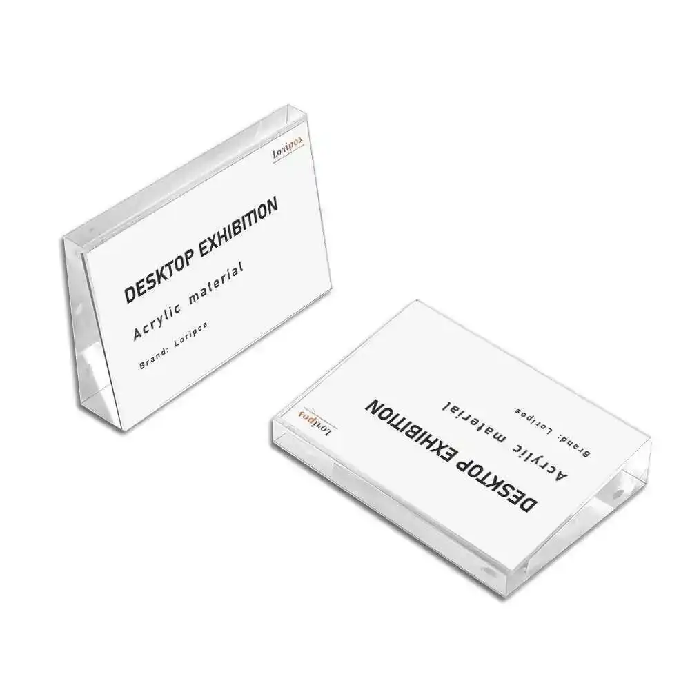 A6 Clear Magnetische Restaurant Menu Teken Houder Foto Winkel Prijs Label Rack Acryl Display Stand