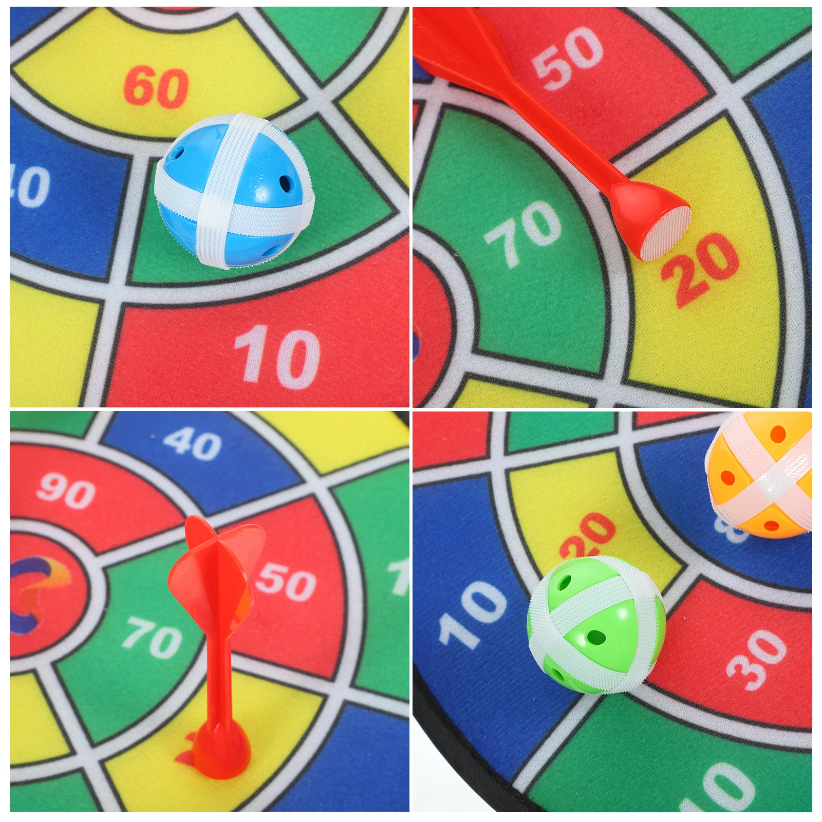 

Dart Board Set Toy Plate Educational Safety Lightweight Fun Parent-child Throwing Game Supplies Cloth Material Practice