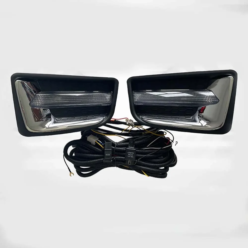 

1 Set Led Front Bumper Fog Lights Foglight Day Light for ISUZU DMAX D-MAX 2012
