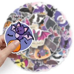 50pcs Animals Bat Stickers For Suitcase Scrapbook Phone Laptop Notebooks Stationery DIY Vintage Sticker Scrapbooking Supplies