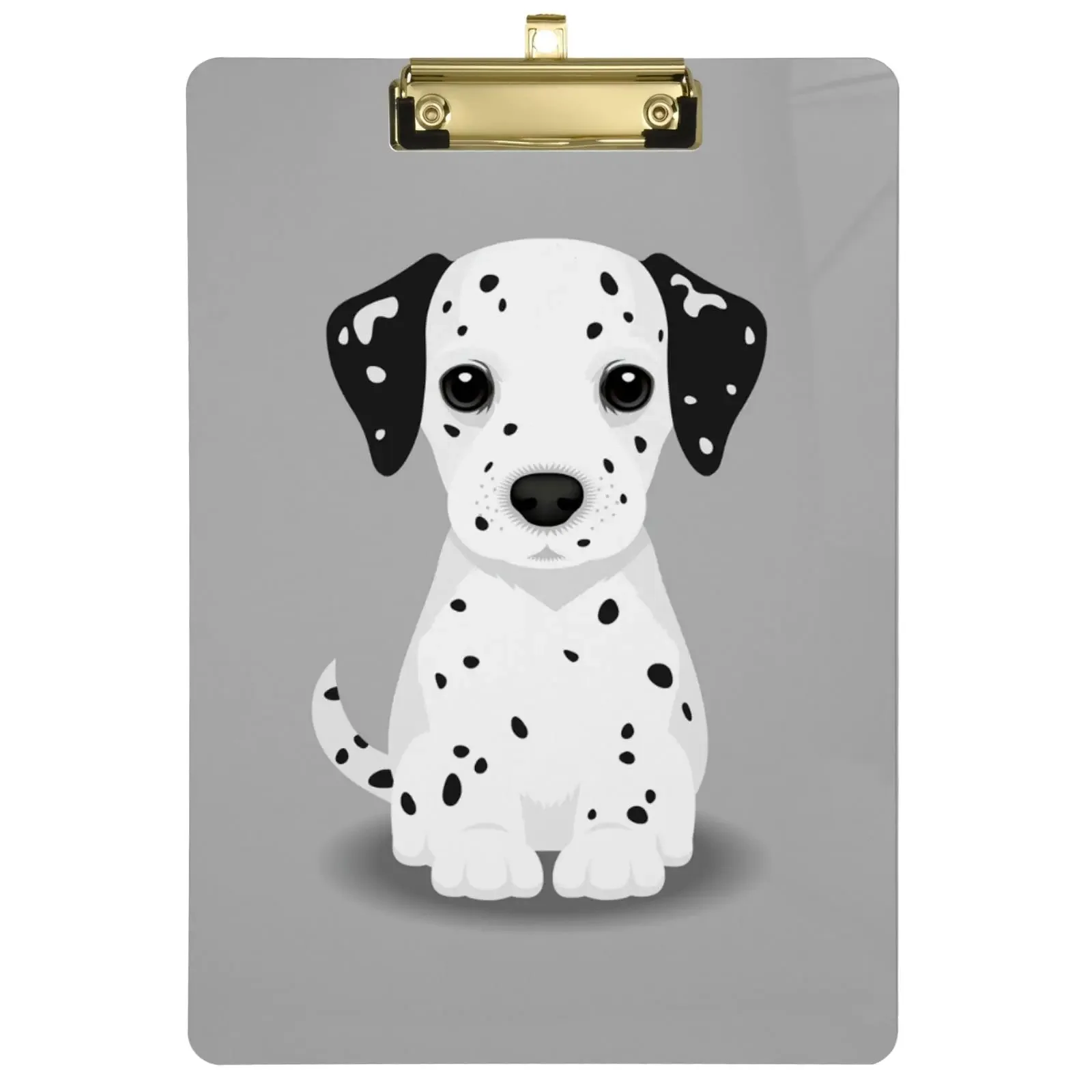 Puppy Dogs Acrylic Clipboard A4 Letter Size Clipboards for Student Teacher Officemate Low Profile Clip Standard Size Pet Pattern