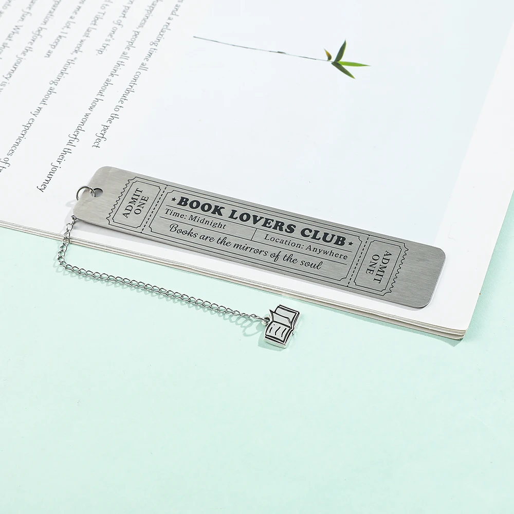 Book Club Bookmarks for Book Lovers Reading Accessories Study Stationery Birthday Gifts for Friends