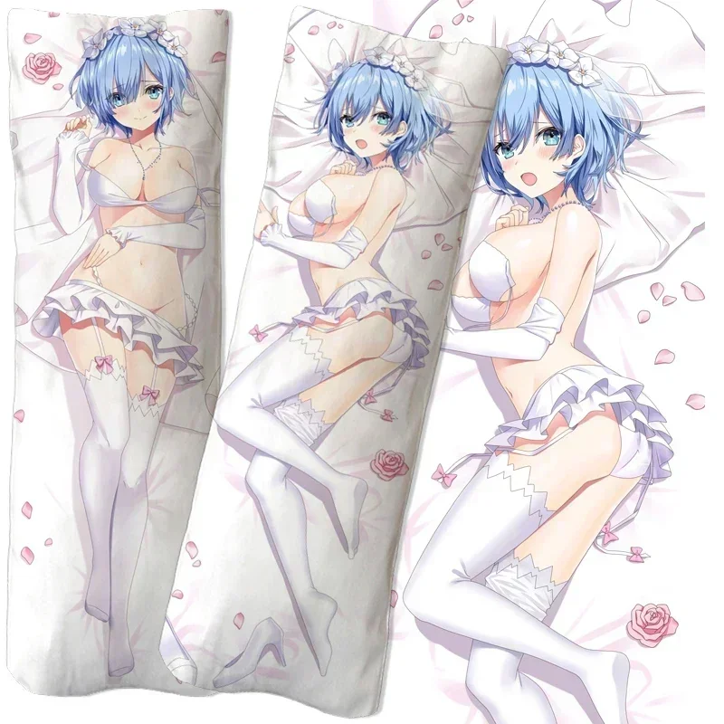 

Anime Re:Zero Emilia Rem Ram Dakimakura Pillowcase Cushion Cover Hugging Body Pillow Case Game Otaku Pillow Cover Home Decor