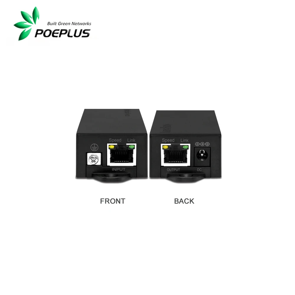 Gigabit POE converter|active 48V  to passive 24V  POE splitter,multi-functional POE repeater