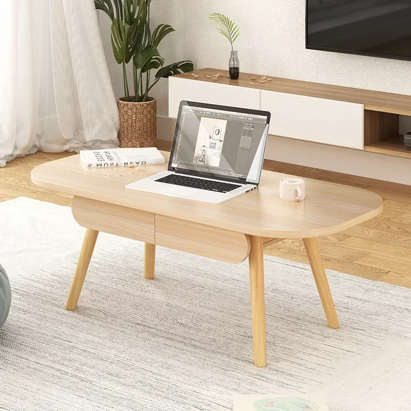 Factory Nordic Style Coffee Table Living Room Sofa Side Tea Table Small Apartment Household Storage Small Coffee Table Durable