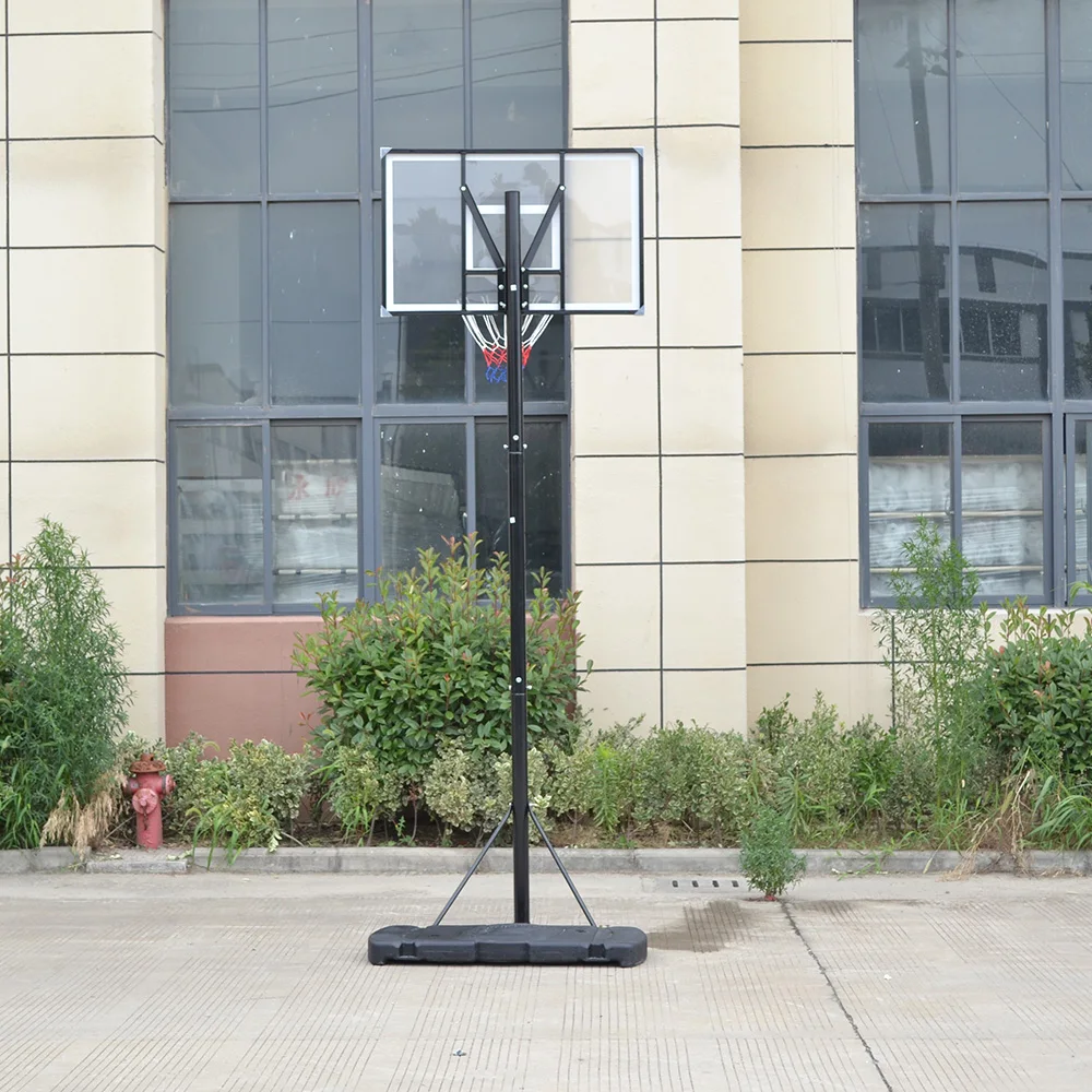 แป้นบาสเก็ตบอลแบบพกพาสำหรับผู้ใหญ่ ลดราคาพิเศษ ขนาด 1.35-3.05 เมตร พร้อมแป้นและตาข่าย สำหรับสนามกลางแจ้ง