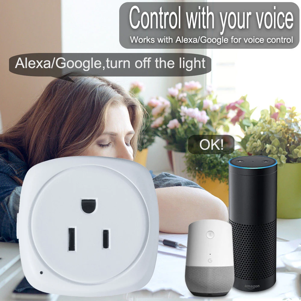 Смарт-розетка Timethinker WS4 с поддержкой Wi-Fi и таймером