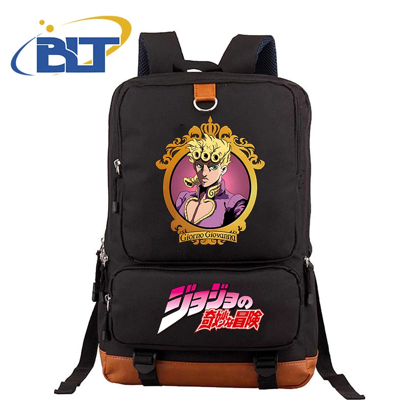 Jojo Bizarre Adventure anime print student school bag youth backpack kids back to school gift