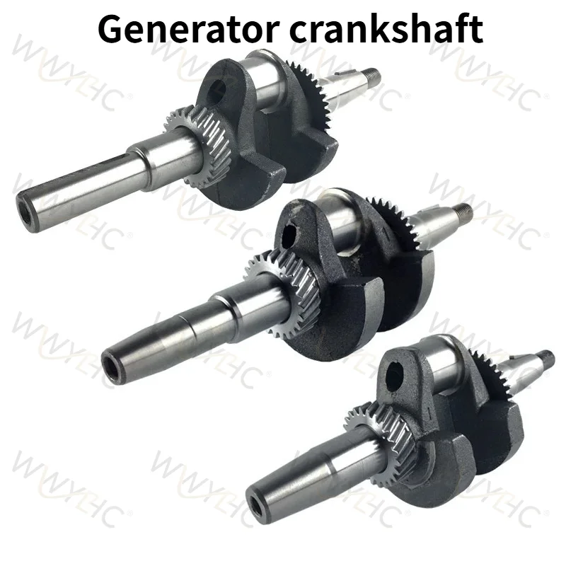 Engine Crankshaft Suitable for 2KW 3KW Generator GX160 168F 170F Water Pump Micro Tiller Scraper Engine