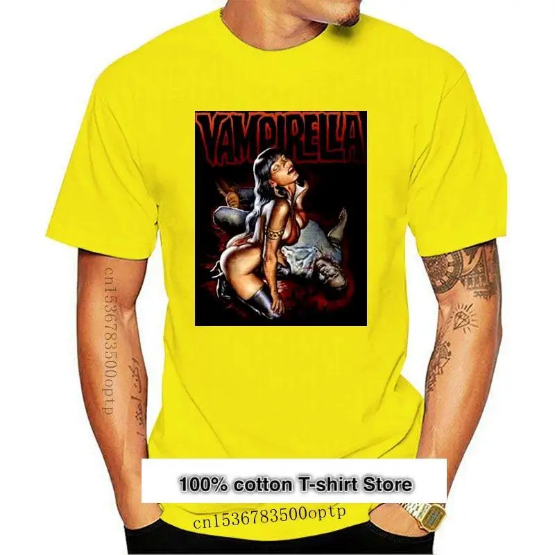 

Camiseta de Death Is Coming Vampirella -Feed para hombre, camiseta con licencia oficial, la más vendida