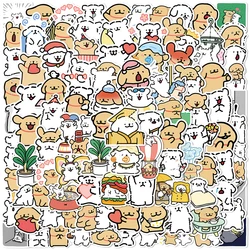 10/50/100PCS Kawaii Line Puppy Stickers Dog Decals Gifts DIY Notebook Fridge Laptop Luggage Guitar Helmet Car Cute Graffiti Toys