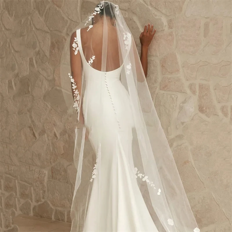 

Simple Temperament Mermaid Wedding Dress Spaghetti Strap Backless Sleeveless Trumpet Train Wedding Dresses For Wedding