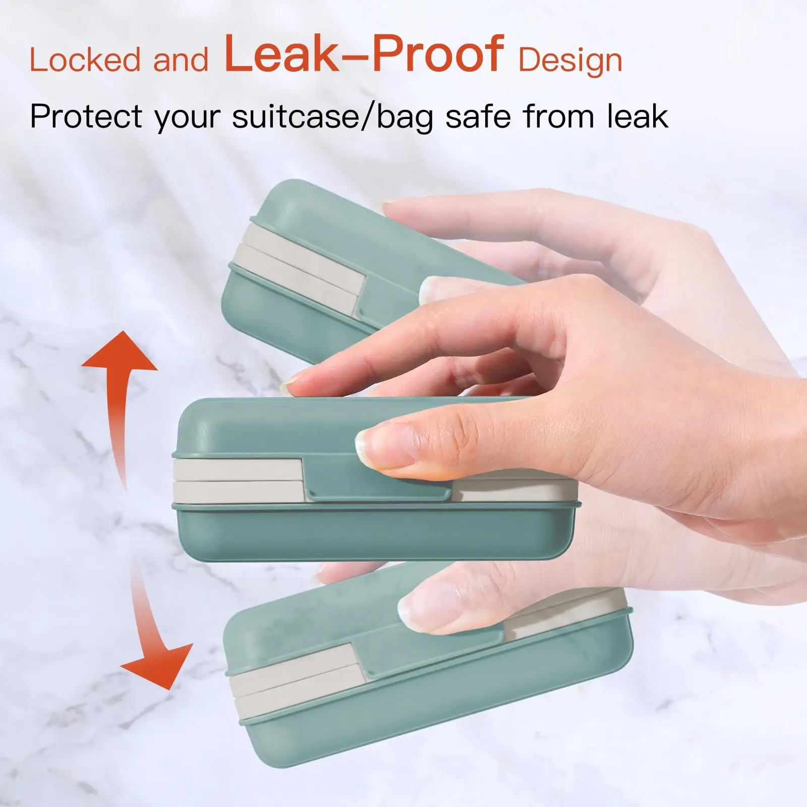 Soap Holder Soap Dish 1 Pack Bar Soap Holder for Shower, Travel Soap Case with Lid for Gym Camping Essentials Travel Toiletries