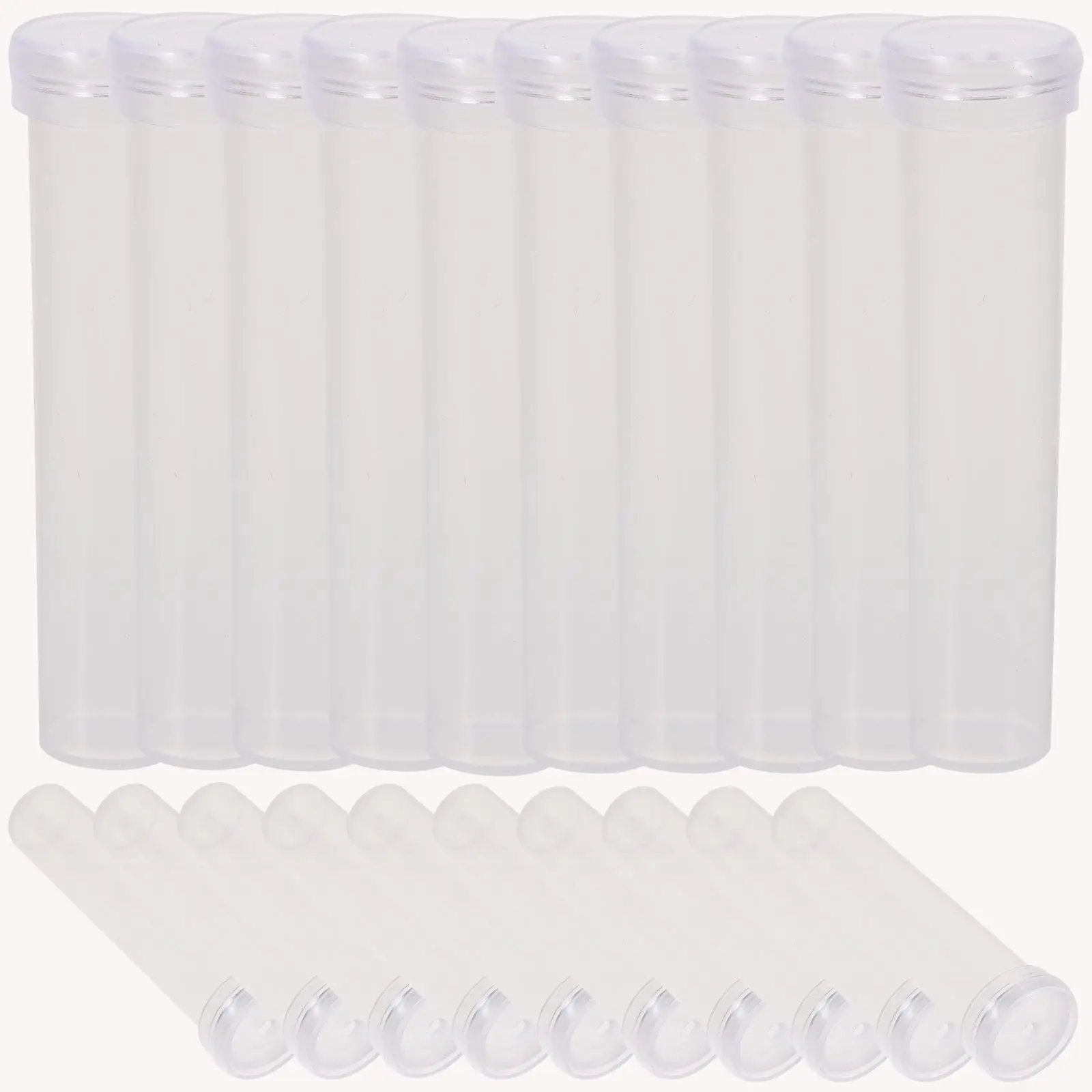 

50 Pcs Flower Storage Pipe Watering Tubes for Plants Holder Decorate Bouquet Transparent Spraying Test Vases Flowers