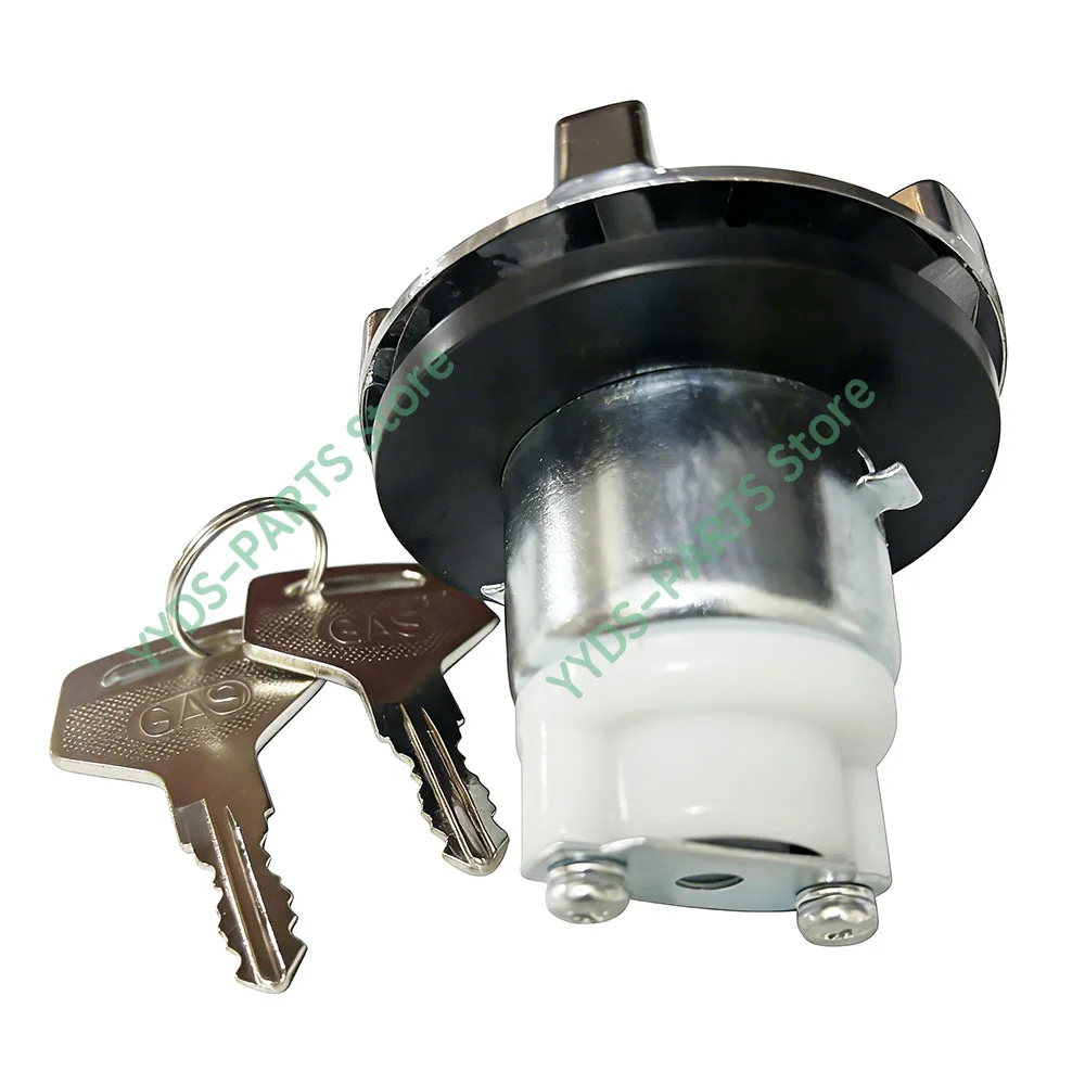 For HINO DUTRO 300 TOYOTA DYNA Fuel Tank Cover Cap Truck With Keys Zinc Alloy 69058-37080 77310-89106 view 5