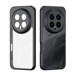 DUX DUCIS Anti-Fingerprint & Anti-Drop Phone Case for Honor Magic8 Pro Magic8 Lite Magic7 Pro, Transparent Back with TPU+Acrylic