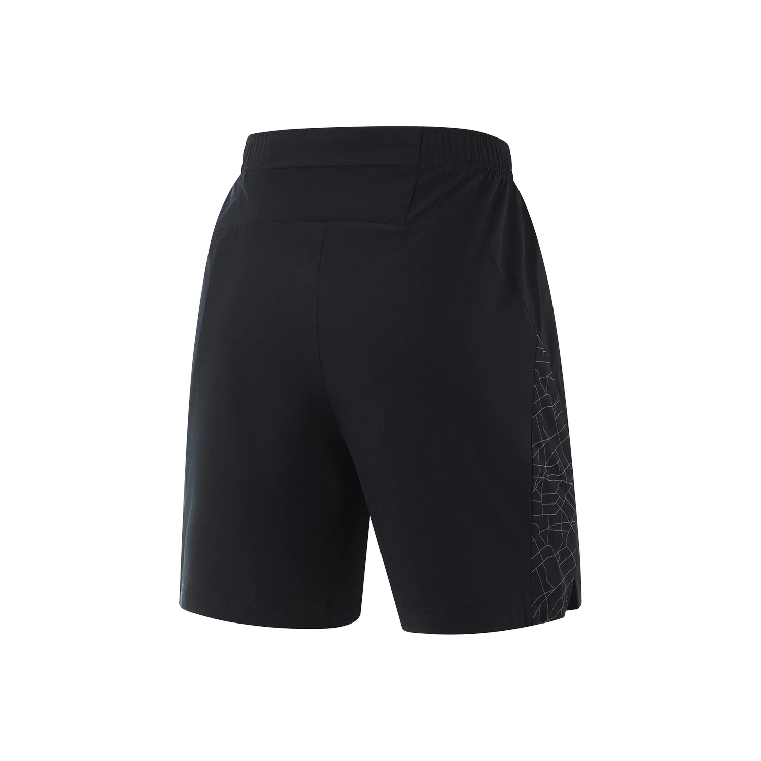 Li-Ning Men Running Shorts AT DRY Breathable Flexible 88%Polyester 12%Spandex Regular Fit LiNing Sports Bottoms AKSU047