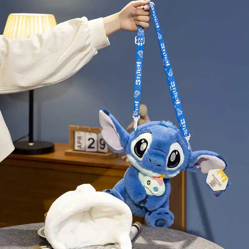 Bambola giocattolo di peluche Stitch da 25 cm, souvenir di Natale per la fidanzata, regalo di compleanno, bambola Stitch Interstellar Baby