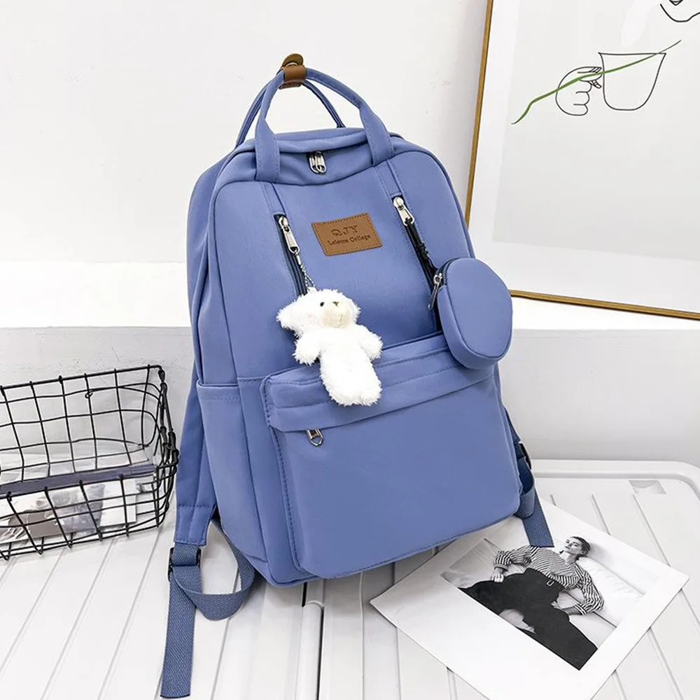 

Large Capacity Japanese Style Backpack Casual Lightweight INS Student Backpack Versatile Daily Travel Shoulder Bag