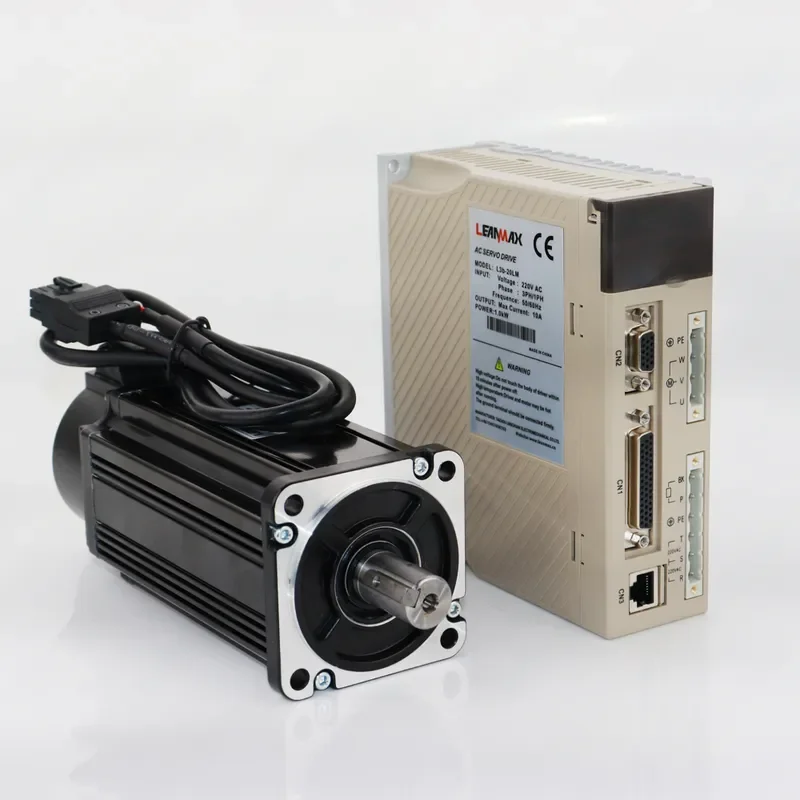 CNC AC Three Phase Waterproof Servo Motor and Driver for Numerical Control Milling Lathe Low Cost 3