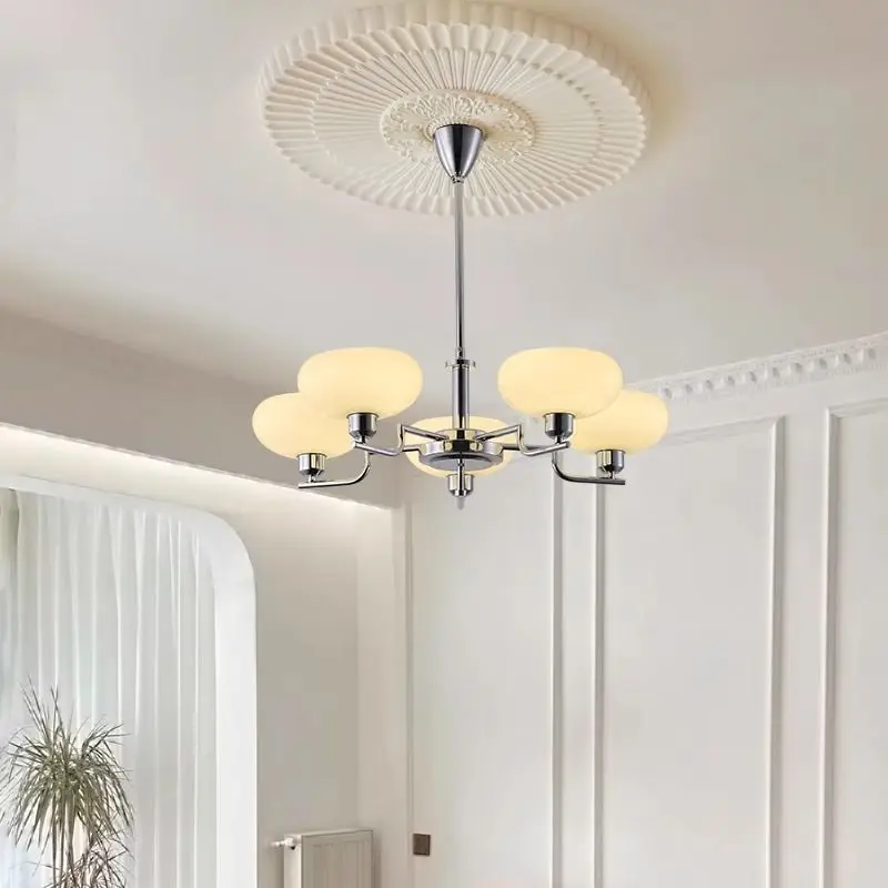 

Bauhaus Medieval LED Chandeliers Pendant Lamp Bedroom Study Room Living Dining Room Hanging Lighting Designer Nordic Retro Lamp